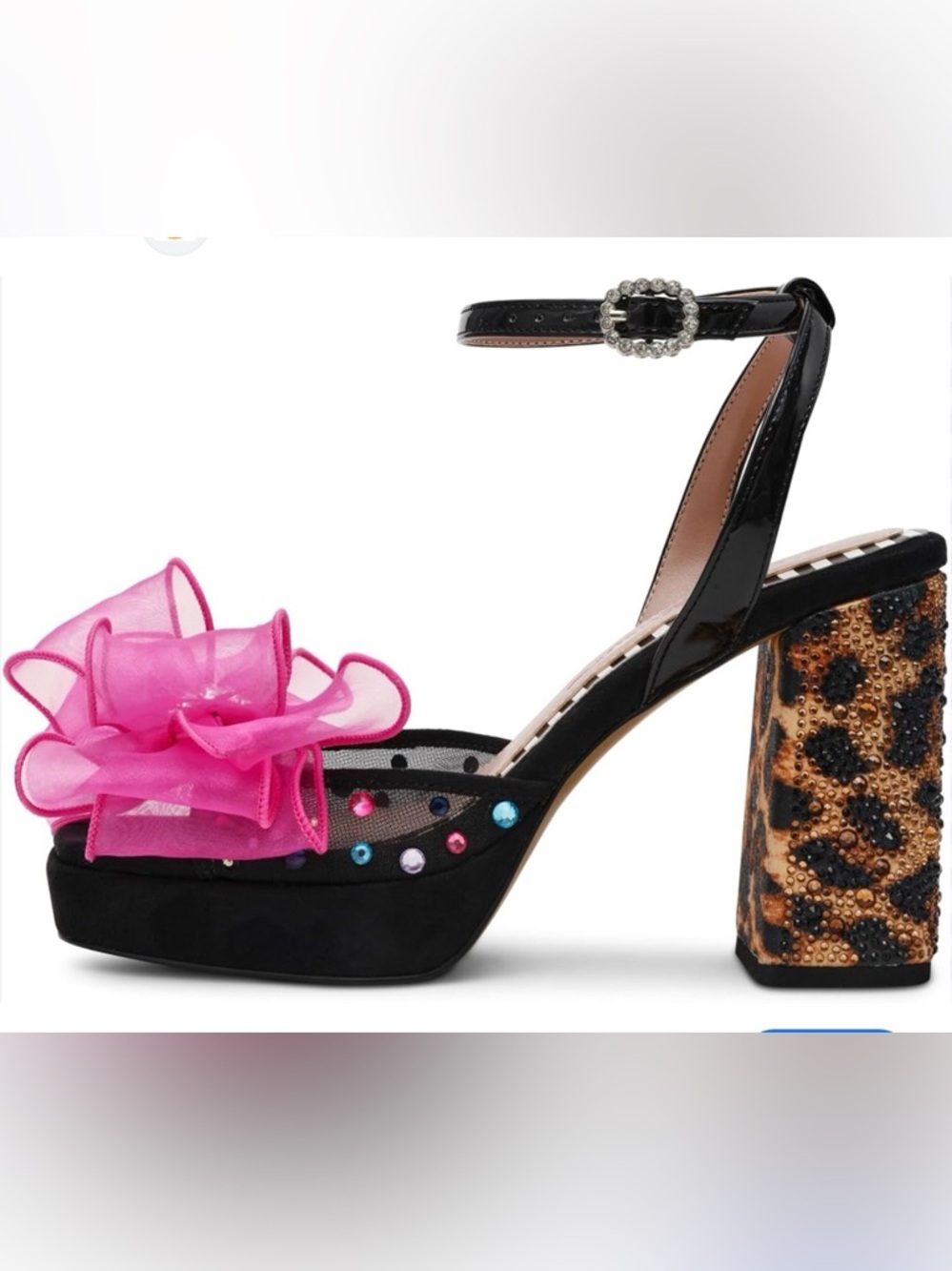 BETSEY JOHNSON Palloma Ankle Strap Platform Heels. Adorable!! 🥰